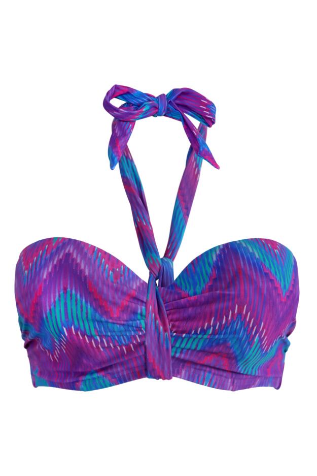 Malibu Strapless Underwired Lightly Padded Halter Bikini Top