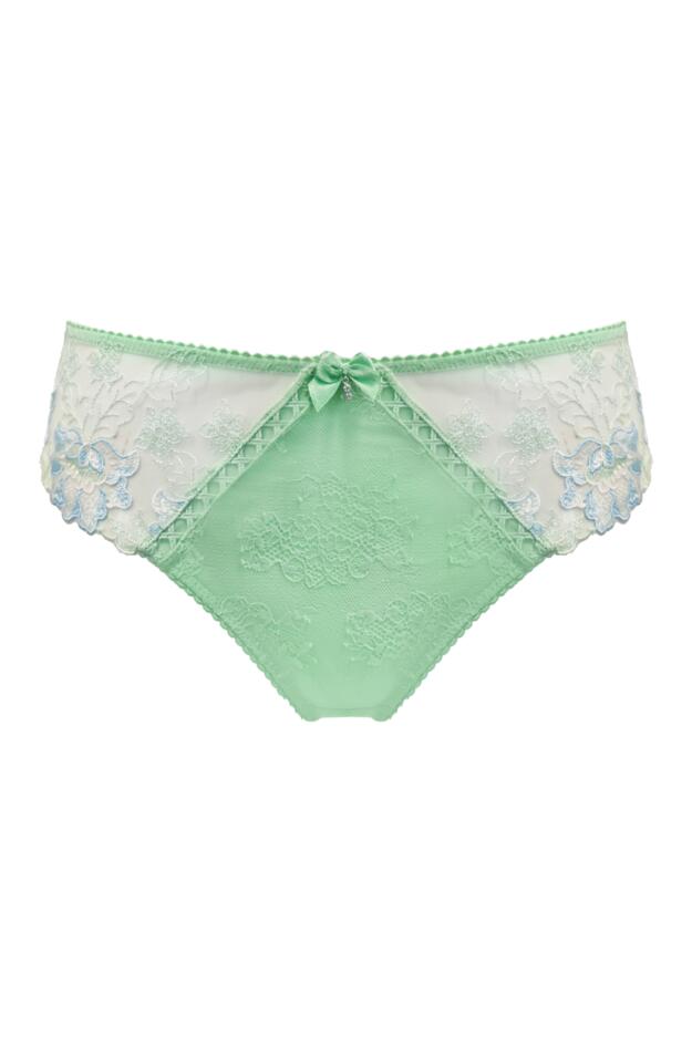 Sofia Embroidered Lace Bikini Brief