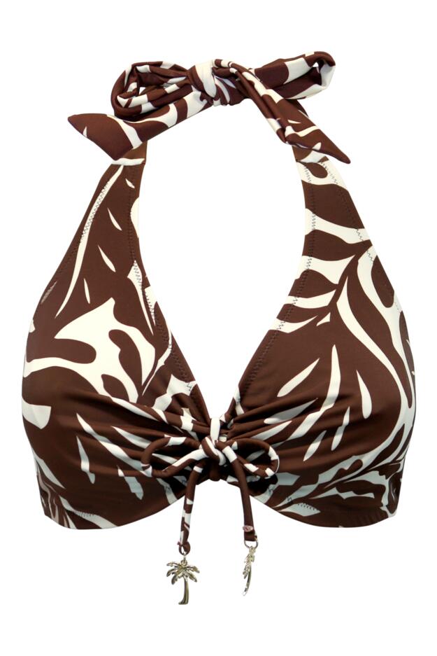 Madrid Underwired Halter Triangle Bikini Top 