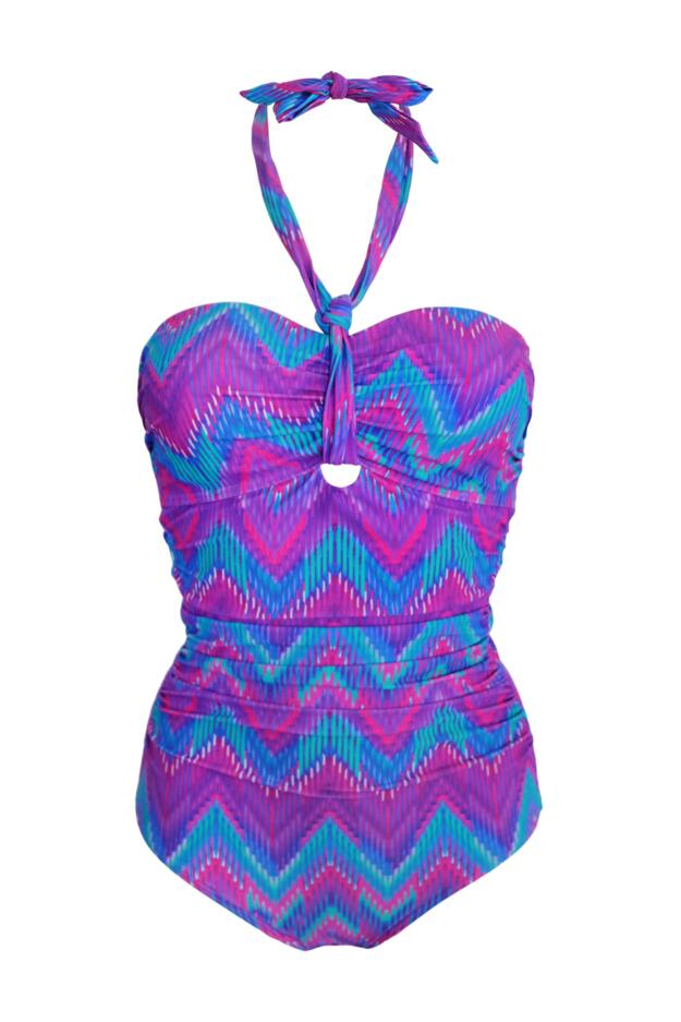 Malibu Halter Strapless Tummy Control Swimsuit