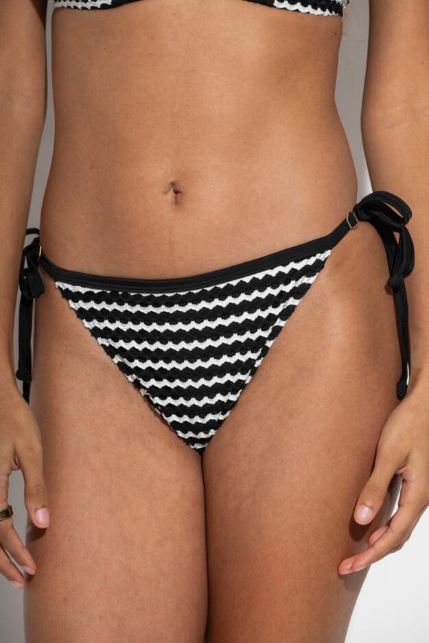 Sun City Crochet Tie Side Bikini Brief