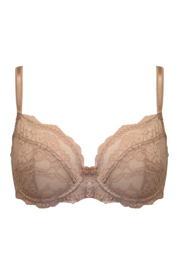 Fleur Non-Padded Underwired Balconette Bra B-G