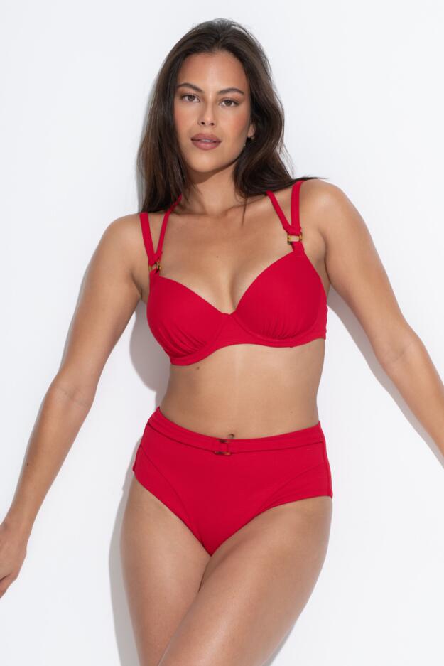 Hawaii Double Strap Underwired Padded Halter Bikini Top