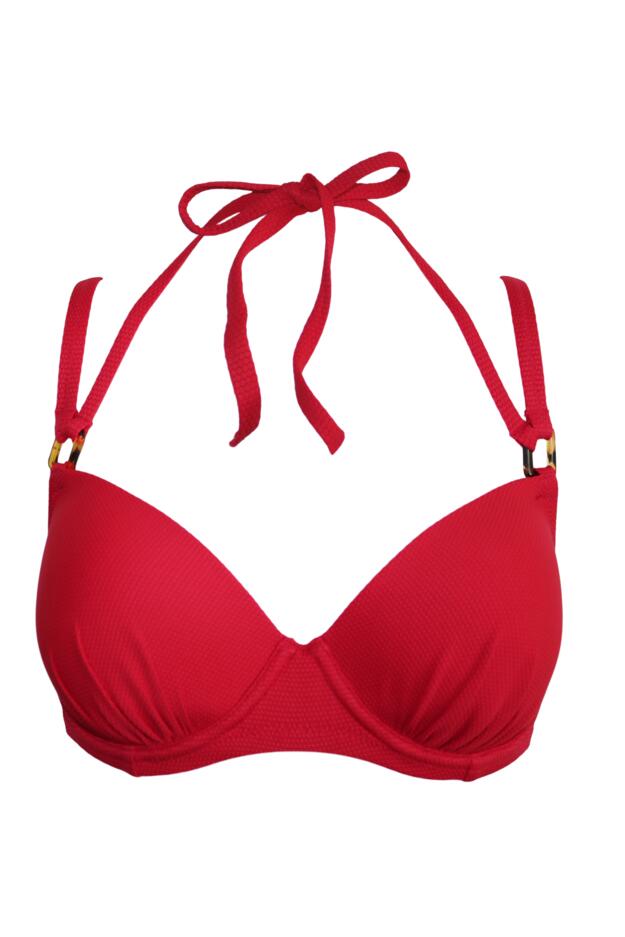 Hawaii Double Strap Underwired Padded Halter Bikini Top