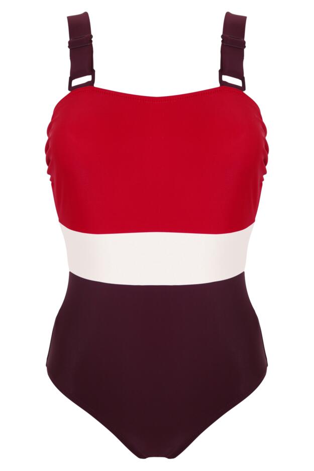 Palm Springs Colour Block Tummy Control Swimsuit