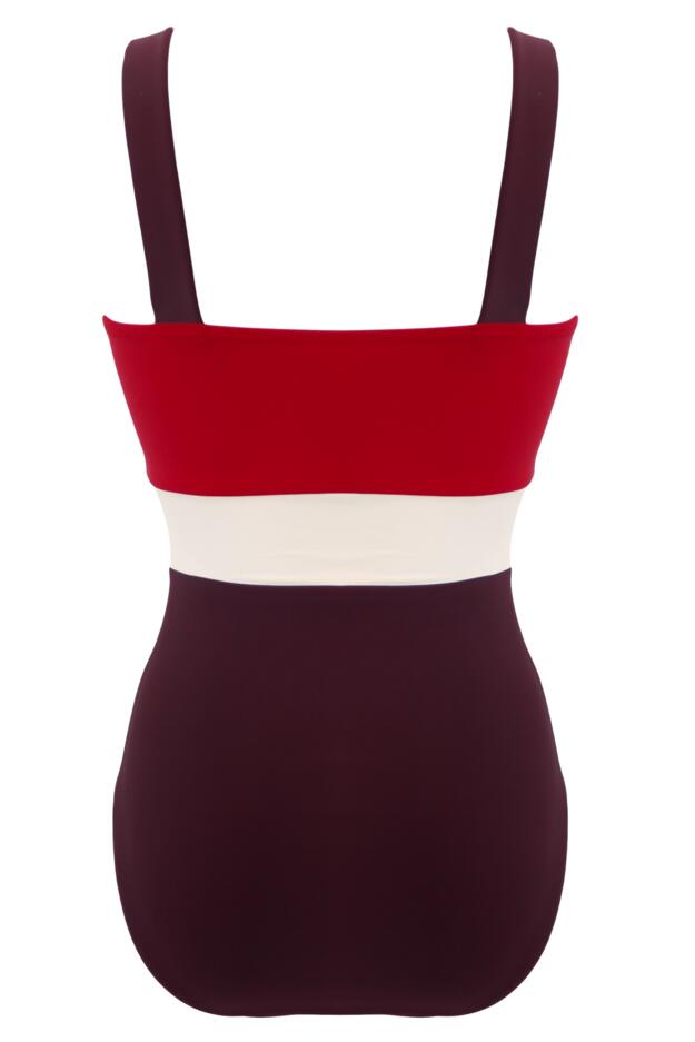 Palm Springs Colour Block Tummy Control Swimsuit