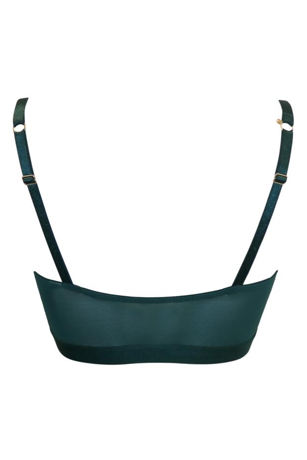 India Front Fastening Underwired Bralette B-G