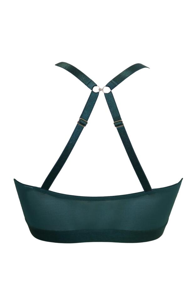 India Front Fastening Underwired Bralette B-G