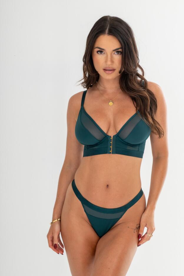 India High-Leg Thong