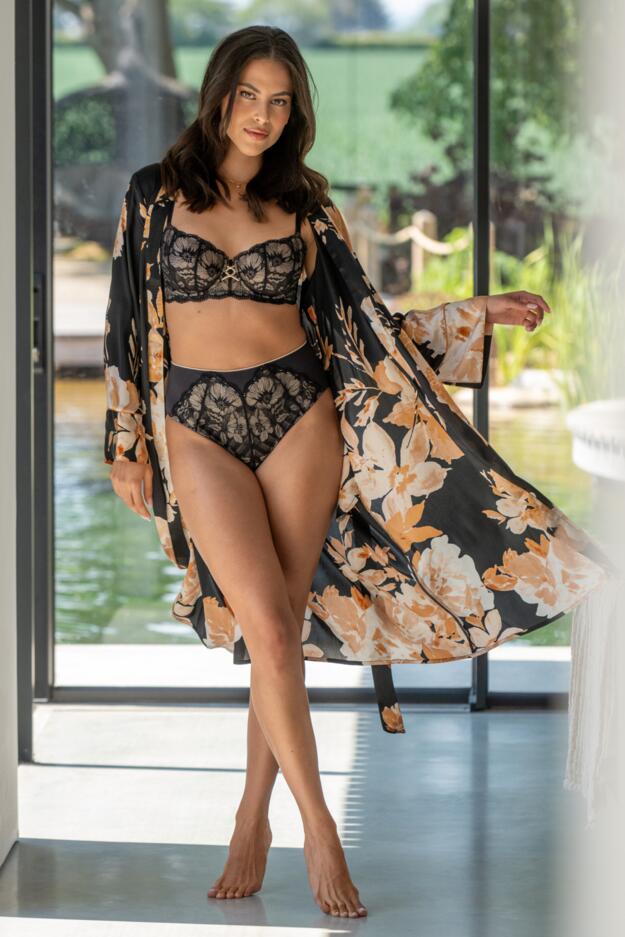 Atelier Lace High-Waist Deep Brief