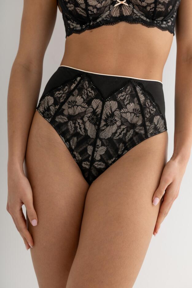 Atelier Lace High-Waist Deep Brief