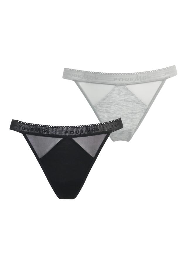 Modal and Mesh G String 2 Pack