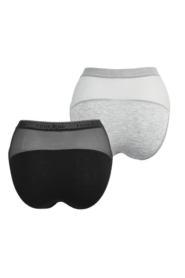Modal and Mesh High Leg 2 Pack