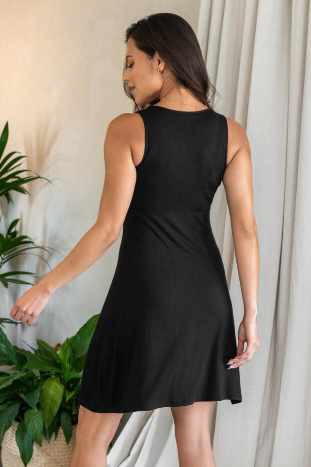 Sofa Loves Lace Plunge Hidden Mesh Support Soft Jersey Chemise