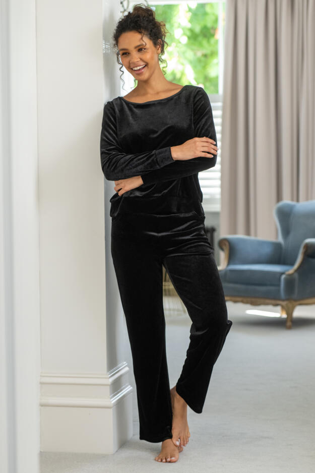 Velour Lounge Pyjama Set