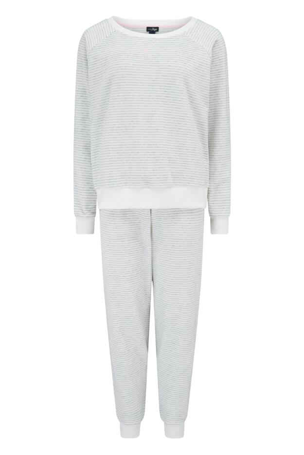 Cosy Fleece Sweatshirt and Jogger Pyjama Set