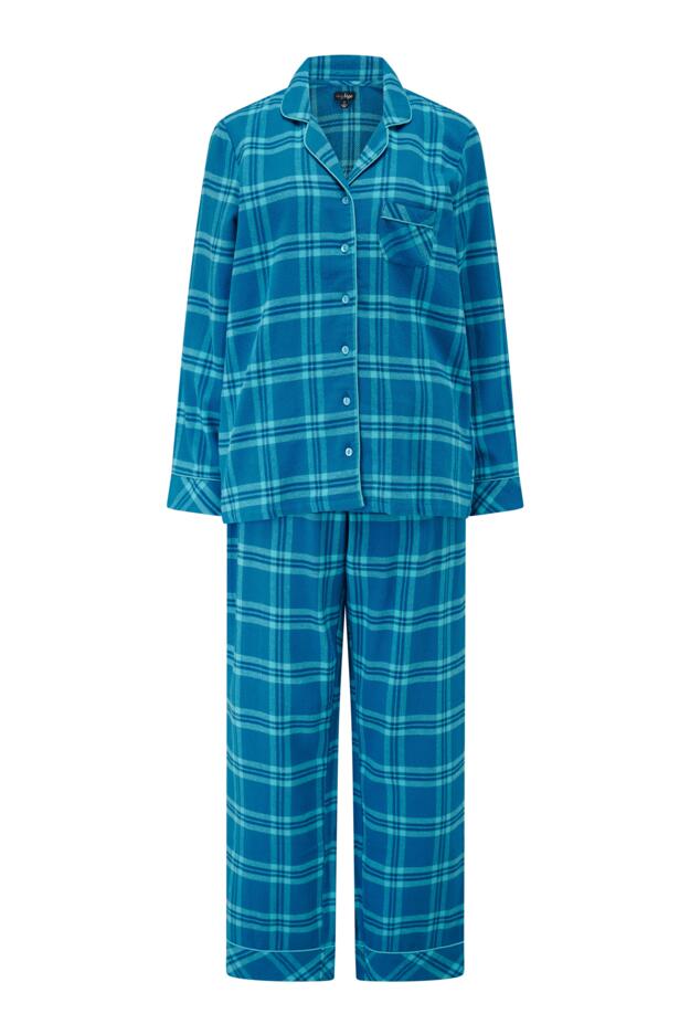 Cosy Check Brushed Cotton Pyjama Gift Set