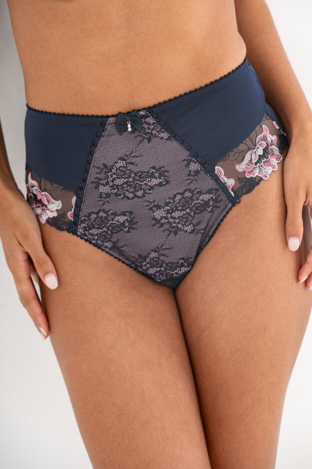 Sofia Lace Embroidered Deep Brief