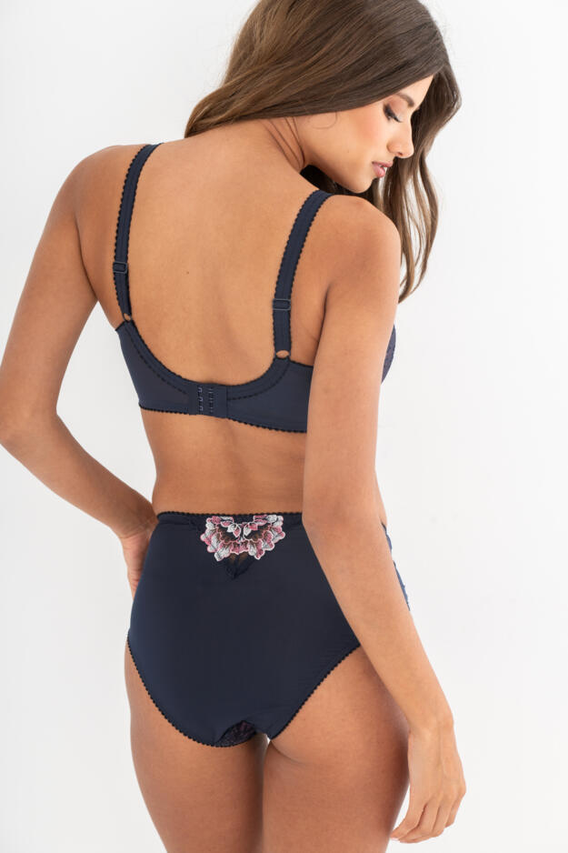 Sofia Lace Embroidered Deep Brief