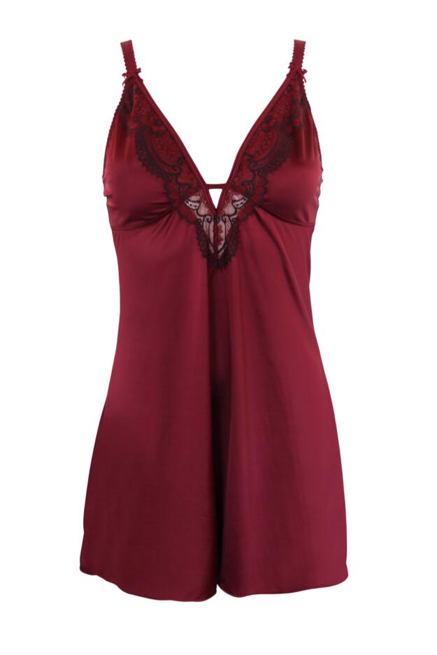 Hollywood Lace Trim Chemise 