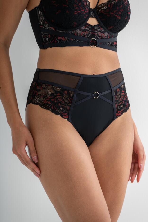 After Dark High Waist Brief 
