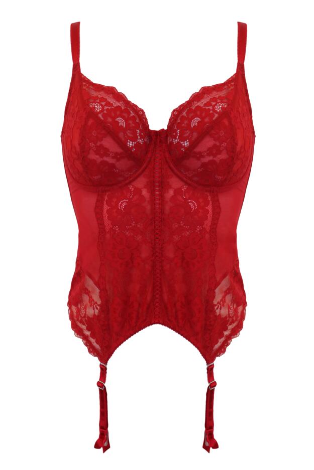Fleur Non-Padded Underwired Balcony Basque