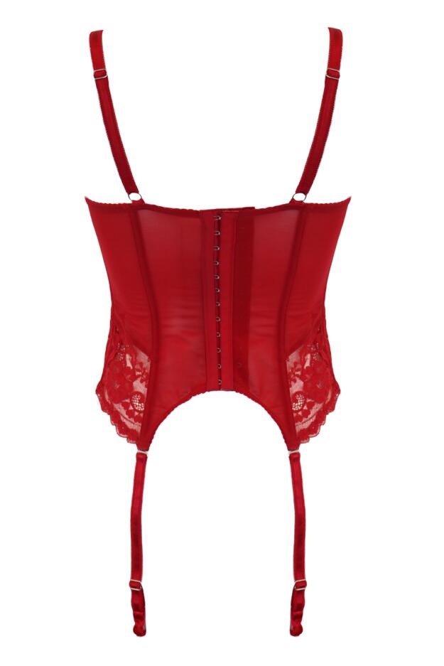 Fleur Non-Padded Underwired Balcony Basque