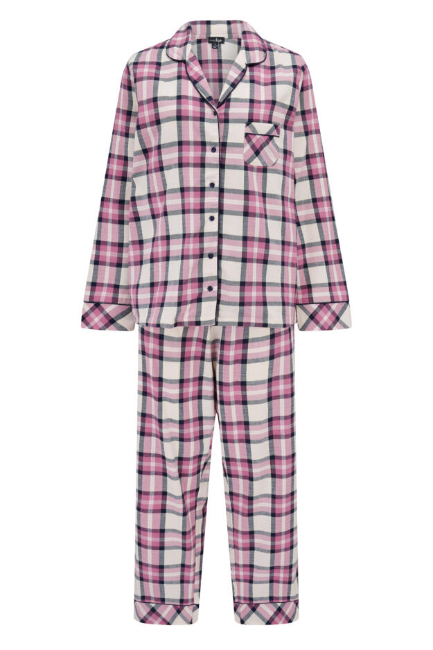 Cosy Check Brushed Cotton Pyjama Gift Set