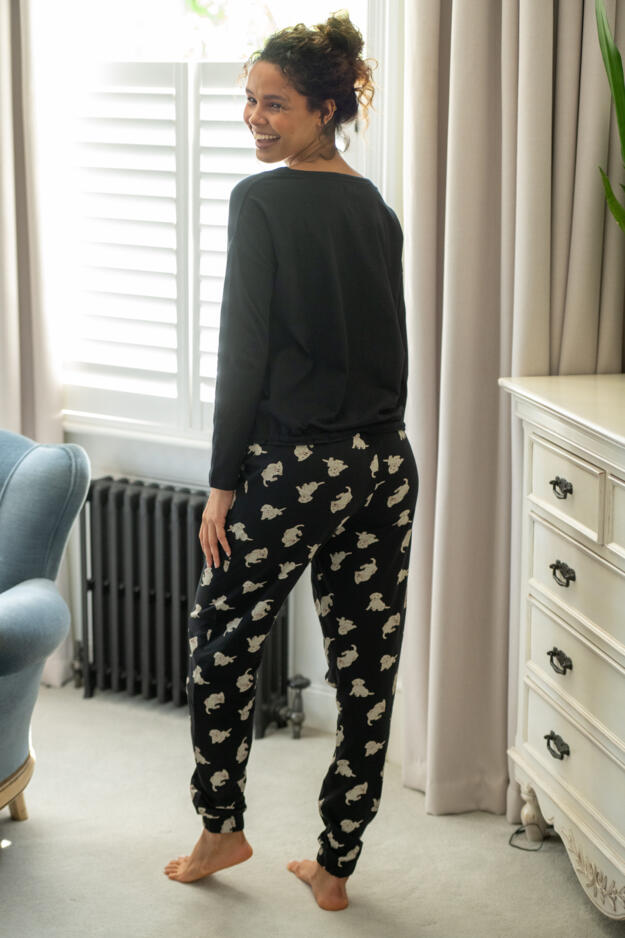 Jersey Cotton Dog Pyjama Set