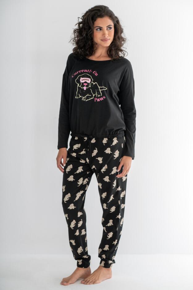 Jersey Cotton Dog Pyjama Set