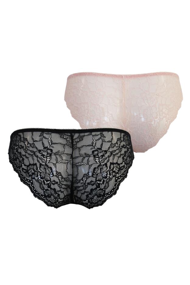 Mesh and Lace Brazilian 2 Pack