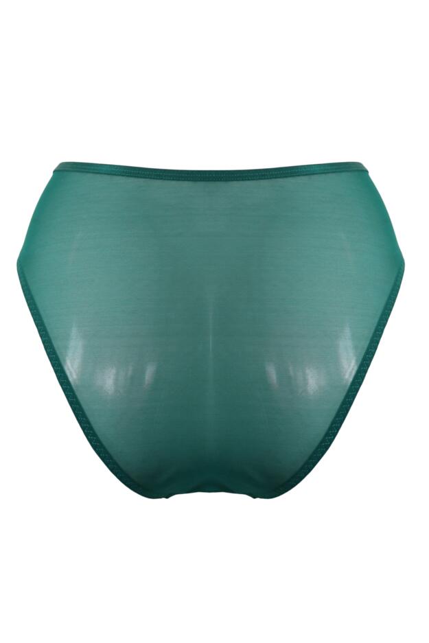 India Bold Floral High Leg Midi Brief 