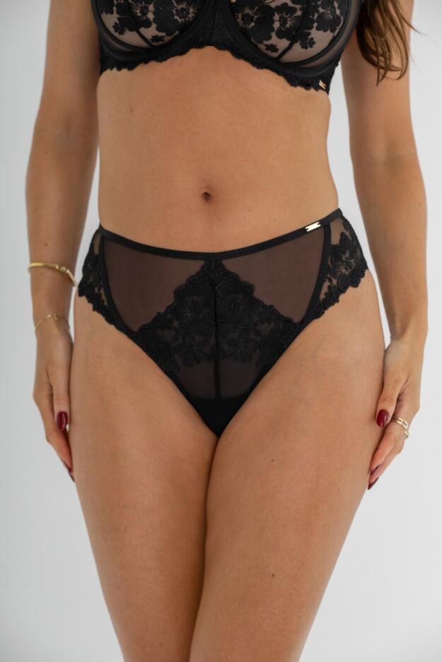 India Bold Floral High Leg Set