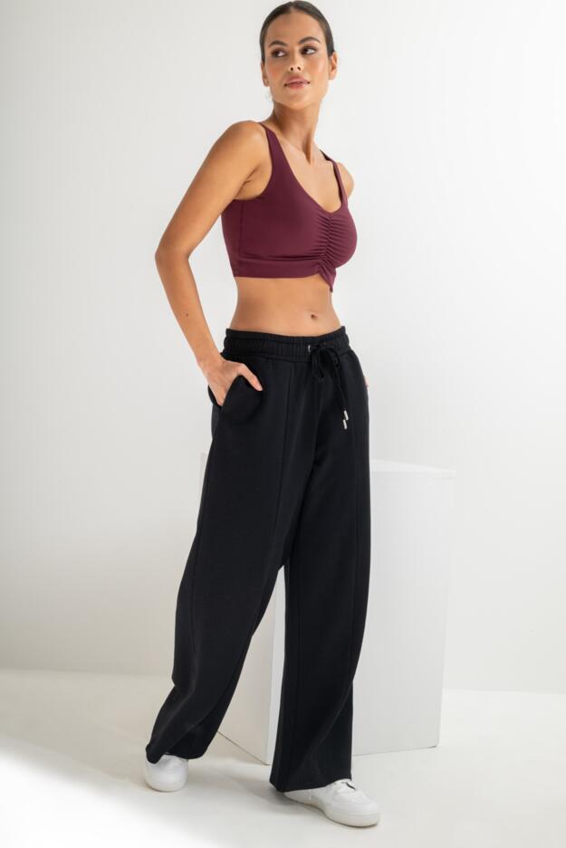 The Softest Off Duty Wide Leg Jogger