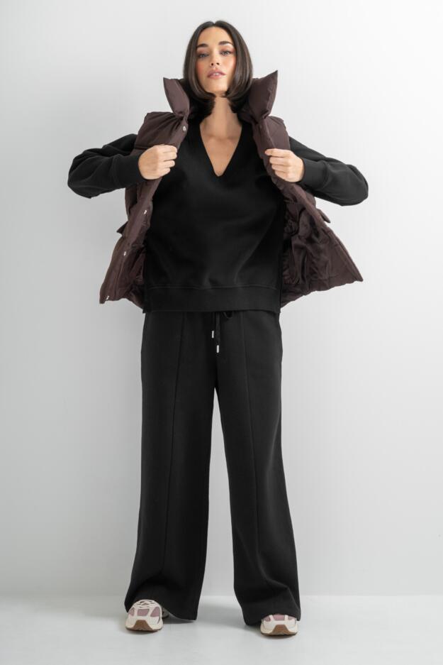 The Softest Off Duty Wide Leg Jogger