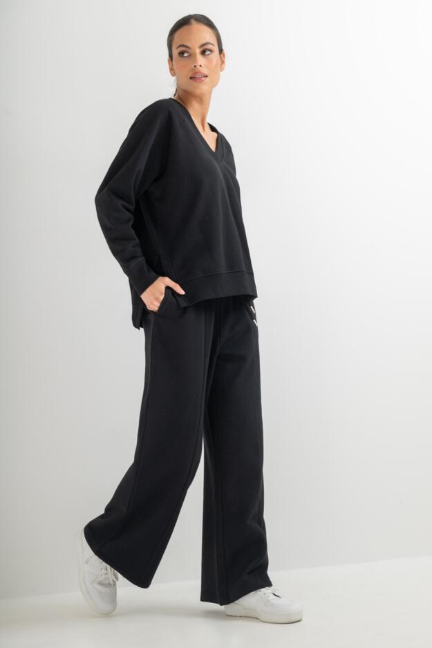 The Softest Off Duty Wide Leg Jogger