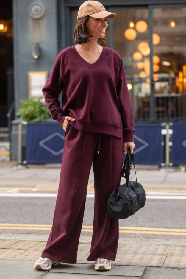 The Softest Off Duty Wide Leg Jogger