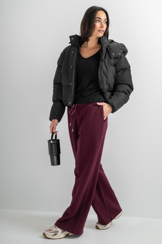 The Softest Off Duty Wide Leg Jogger