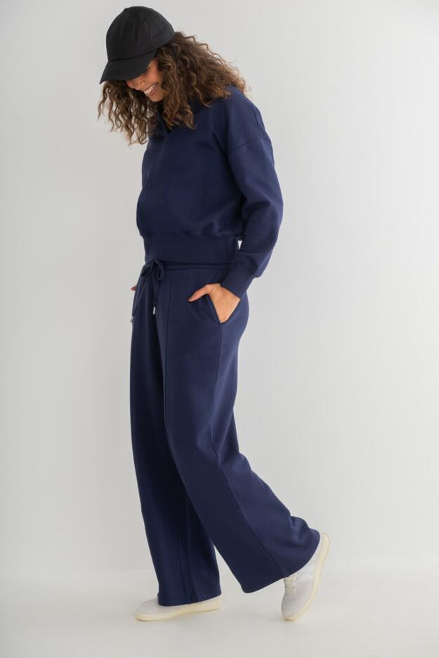 The Softest Off Duty Wide Leg Jogger