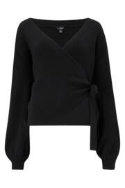 Elle Knit Ballet Top | Black | Pour Moi