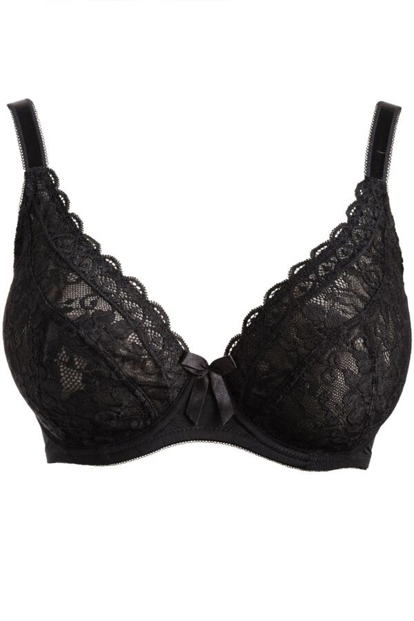 Rebel Underwired Plunge Bra