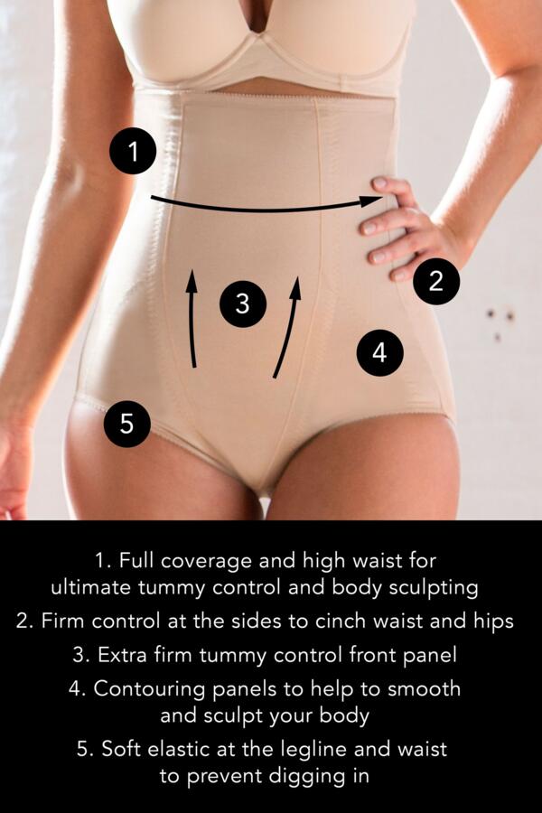 Hourglass Firm Control High Waist Brief