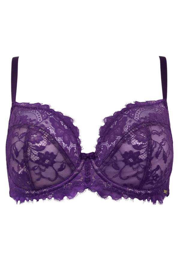 India Eyelash Lace Underwired Bra