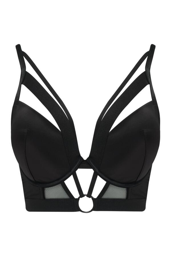 Obsessed Padded Push-Up Plunge Longline