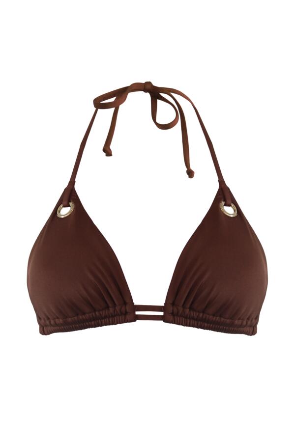 India Recycled Triangle Bikini Top