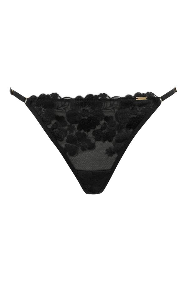 India Bold Embroidery Thong