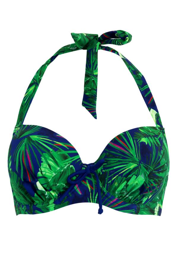 Pacific Beach Lightly Padded Halter Underwired Top
