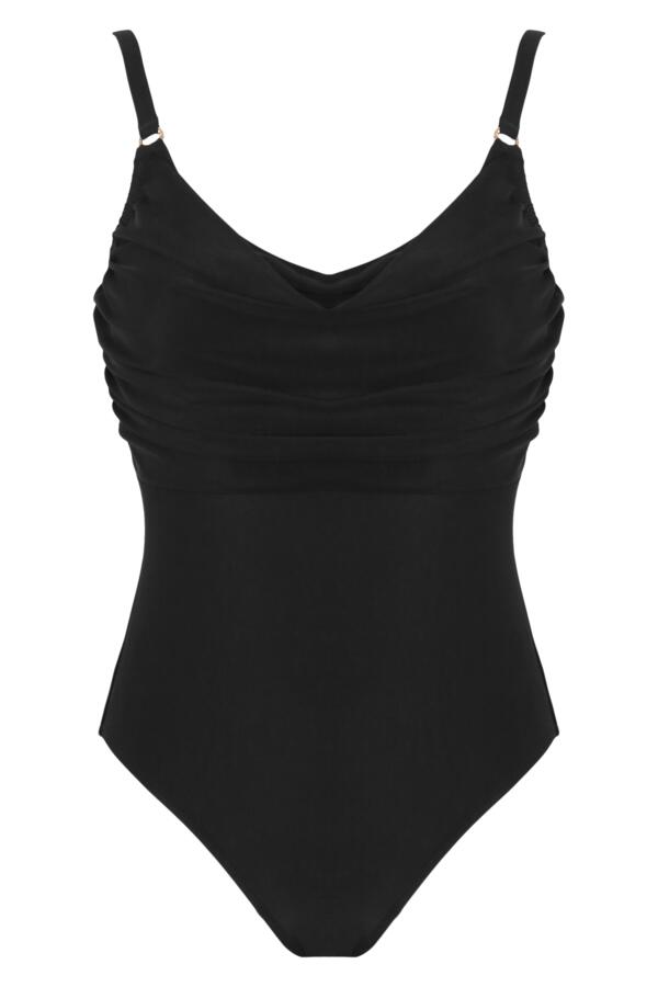 Mykonos Cowl Neck Tummy Control Swimsuit