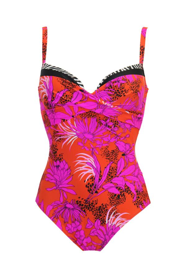 In The Mix Lightly Padded Underwired Swimsuit