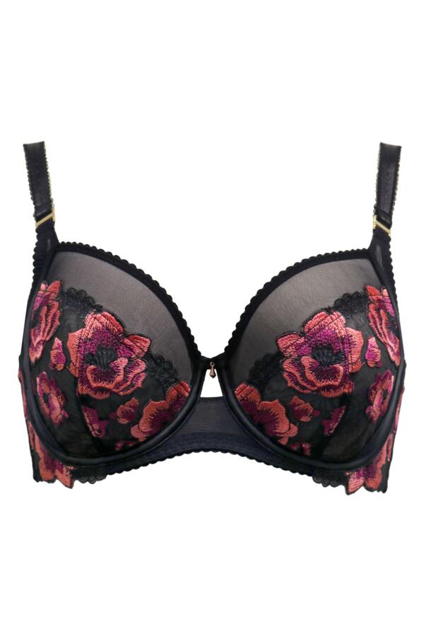 Soiree Embroidery Side Support Bra